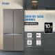 HRF-678TGG Side by Side Digital Inverter Refrigerator By Haier