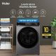 HW100-BP12357S8 by haier, Washing machine by haier, Fully automatic washing machine, Front load washing machine, HW100-BP12357S8 washing machine by haier, House of electronic, HW100-BP12357S8, Front, Load, Fully, Automatic, Washing, Machine, By, Haier